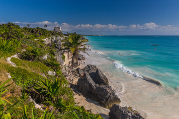 Old Maya Beach in Tulum - Mexico