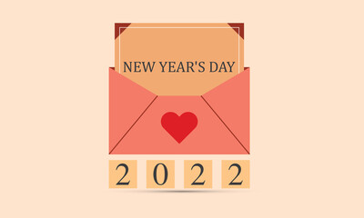 Happy new year 2022. vector illustration design for banner, poster, tshirt, card.