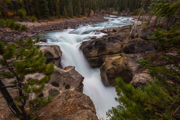 Obraz premium Lower sunwapta falls