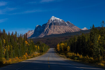 Mount Fitzwilliam traveling east on the Yellowhead Highway