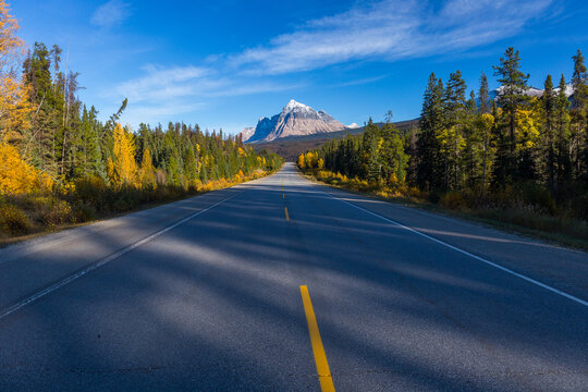 Mount Fitzwilliam traveling east on the Yellowhead Highway