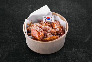 Korean fried chicken favorite food