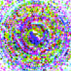Obraz premium Abstract colorful triangle background.