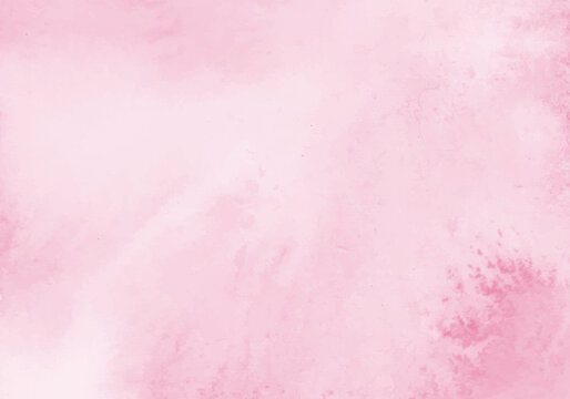 Pink watercolor background for your design, watercolor background concept, vector