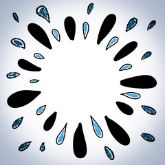 background with blots