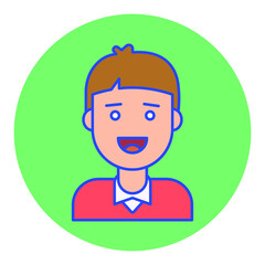User avatar Vector icon which is suitable for commercial work and easily modify or edit it

