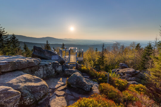 Mandelstein lookout platform in Austria
