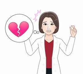 若い女性医師