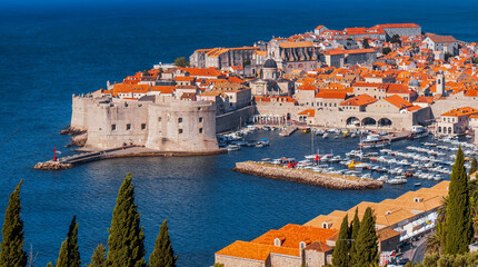 Old city of Dubrovnik, Croatia.