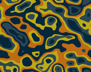 Full Seamless Abstract Pattern Fabric Print. Texture Design for Women Dress Shawl Scarf and Linens. Endless Vector Design Background.