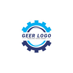 Gear Logo designs Template Vector, Mechanic logo symbol, Logo symbol icon template.