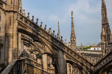 Fototapeta na wymiar Milan Duomo