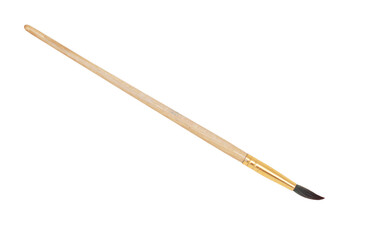 Paint brush isolated on white
