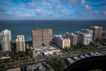 Fototapeta na wymiar Miami from a helicopter