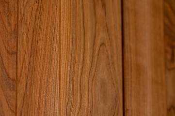 Wood texture, wood background. Sweet Cherry (Prunus avium). Realistic natural light wood texture.
