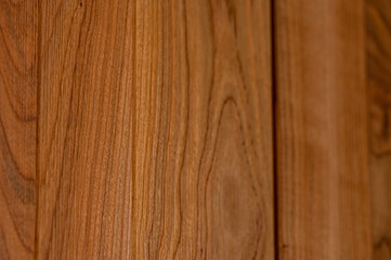Wood texture, wood background. Sweet Cherry (Prunus avium). Realistic natural light wood texture.