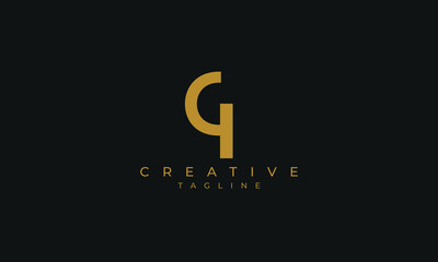 CI is creative logo with two color and classic design.