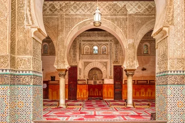 Zelfklevend Fotobehang Marokko Fes Medina, Morocco