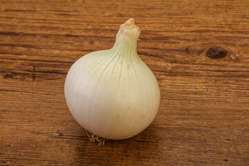 White ripe sweet onion vegetable