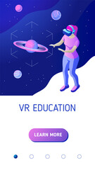 Education in virtual reality
