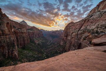 Amazing view of Zion national park, Utah