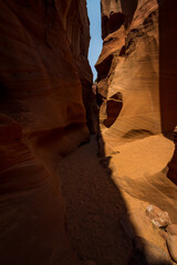 Slot canyon