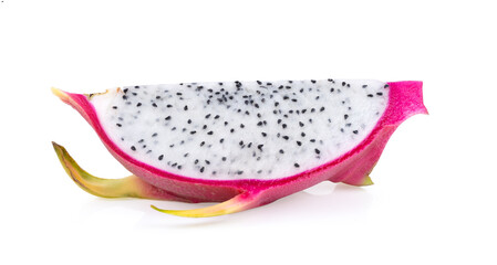 Dragon Fruit isolated on white
