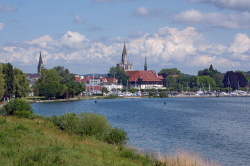 Konstanz am Bodensee, Blick zur Stadt