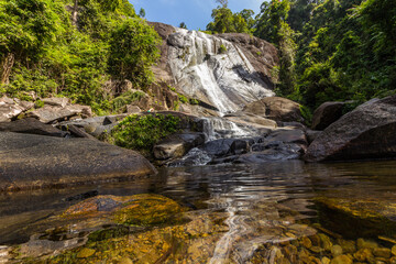 Seven Wells Waterfall. Langkawi, Malaysia