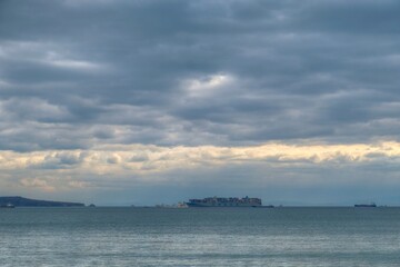 Naklejka premium sea scape