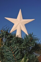 Fototapeta na wymiar christmas star decoration