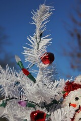christmas tree with decorations