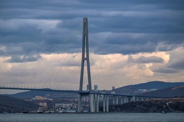 bridge over the river