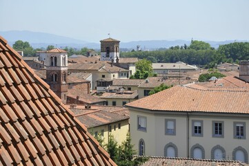 Dachy we włoskim miasteczku. © Lukasz Lewczuk