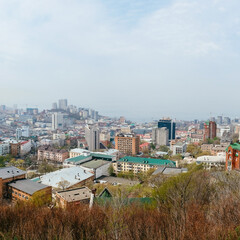 view of the city