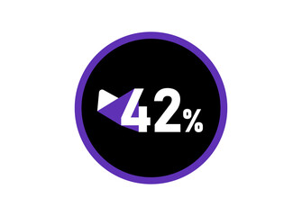 42% Round design vector, 42 percent images