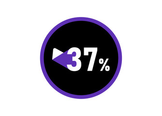 37% Round design vector, 37 percent images