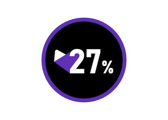 27% Round design vector, 27 percent images