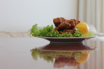 Cig kofte,  Chee kofta, raw meatball, one of the most important dishes of Turkish cuisine. Cig...