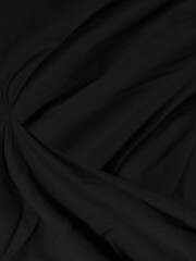 beauty shape abstract. textile soft fabric black smooth curve fashion matrix decorate background