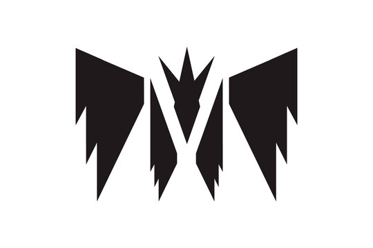 Logo of the proud bird Eagle, falcon or any other predator