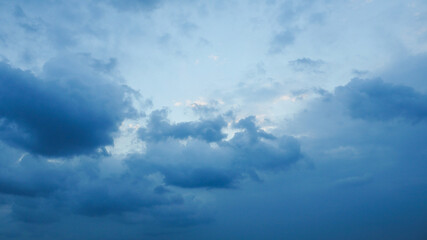 Obraz premium 朝の空