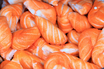 Chinese traditional food material - fried glutinous rice cakes