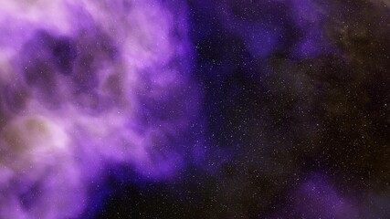 Fototapeta premium Nebula in space, science fiction wallpaper, stars and galaxy, 3d illustration