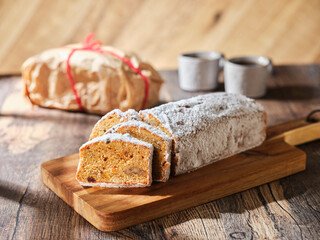 シュトーレンとコーヒー