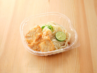 とり天うどん