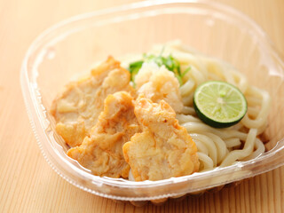 とり天うどん