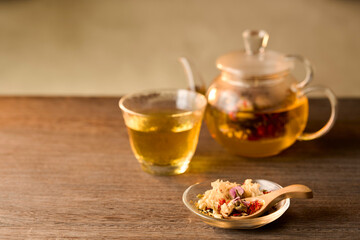 薬膳茶のティータイム