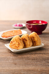 焼きおにぎり定食