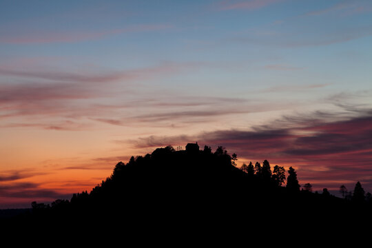 Salmendinger Chapel - Swabian Alb - Sunset